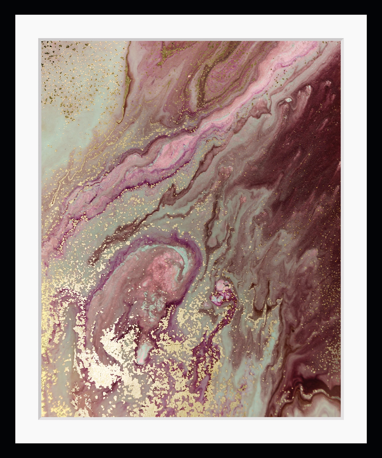 queence Bild »Benny«, Abstrakt-Stein-Spa-Spirituelle Bilder-Marmor, HD Premium Poster-Druck inkl. Holzrahmen queence Bild »Benny«, Abstrakt-Stein-Spa-Spirituelle Bilder-Marmor, HD Premium Poster-Druck inkl. Holzrahmen von queence