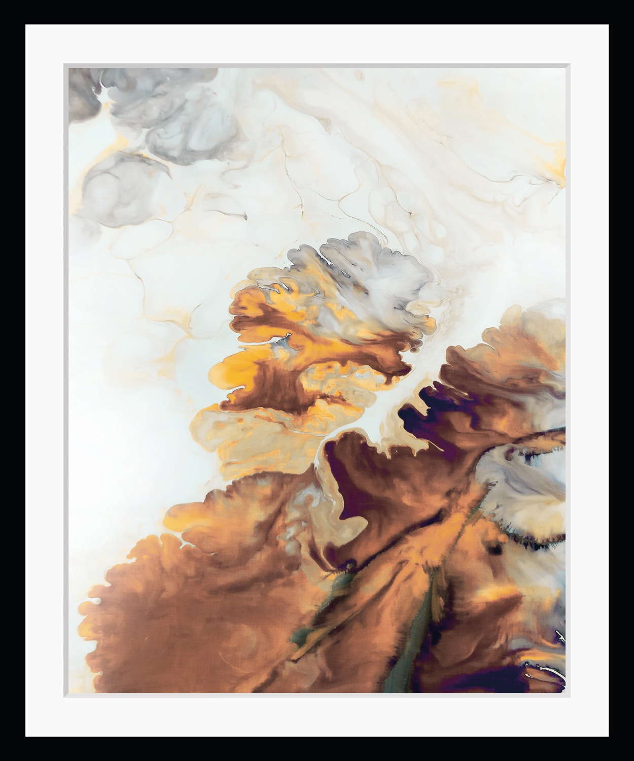queence Bild »Benny«, Abstrakt-Stein-Spa-Spirituelle Bilder, HD Premium Poster-Druck inkl. Holzrahmen queence Bild »Benny«, Abstrakt-Stein-Spa-Spirituelle Bilder, HD Premium Poster-Druck inkl. Holzrahmen von queence