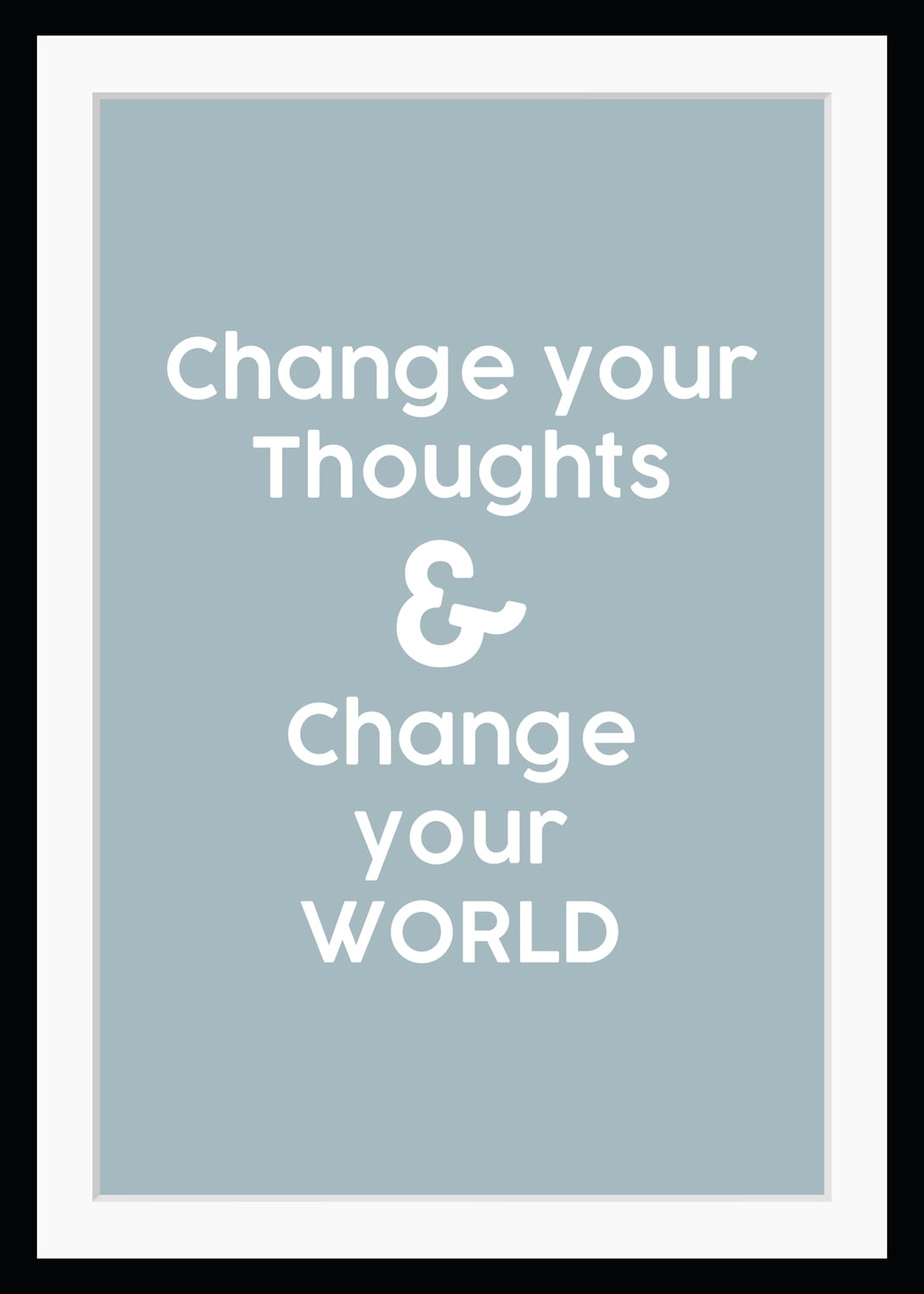 queence Bild »CHANGE«, Sprüche & Texte-Motivationsbilder-Schriftzug, HD Premium Poster-Druck inkl. Holzrahmen queence Bild »CHANGE«, Sprüche & Texte-Motivationsbilder-Schriftzug, HD Premium Poster-Druck inkl. Holzrahmen von queence