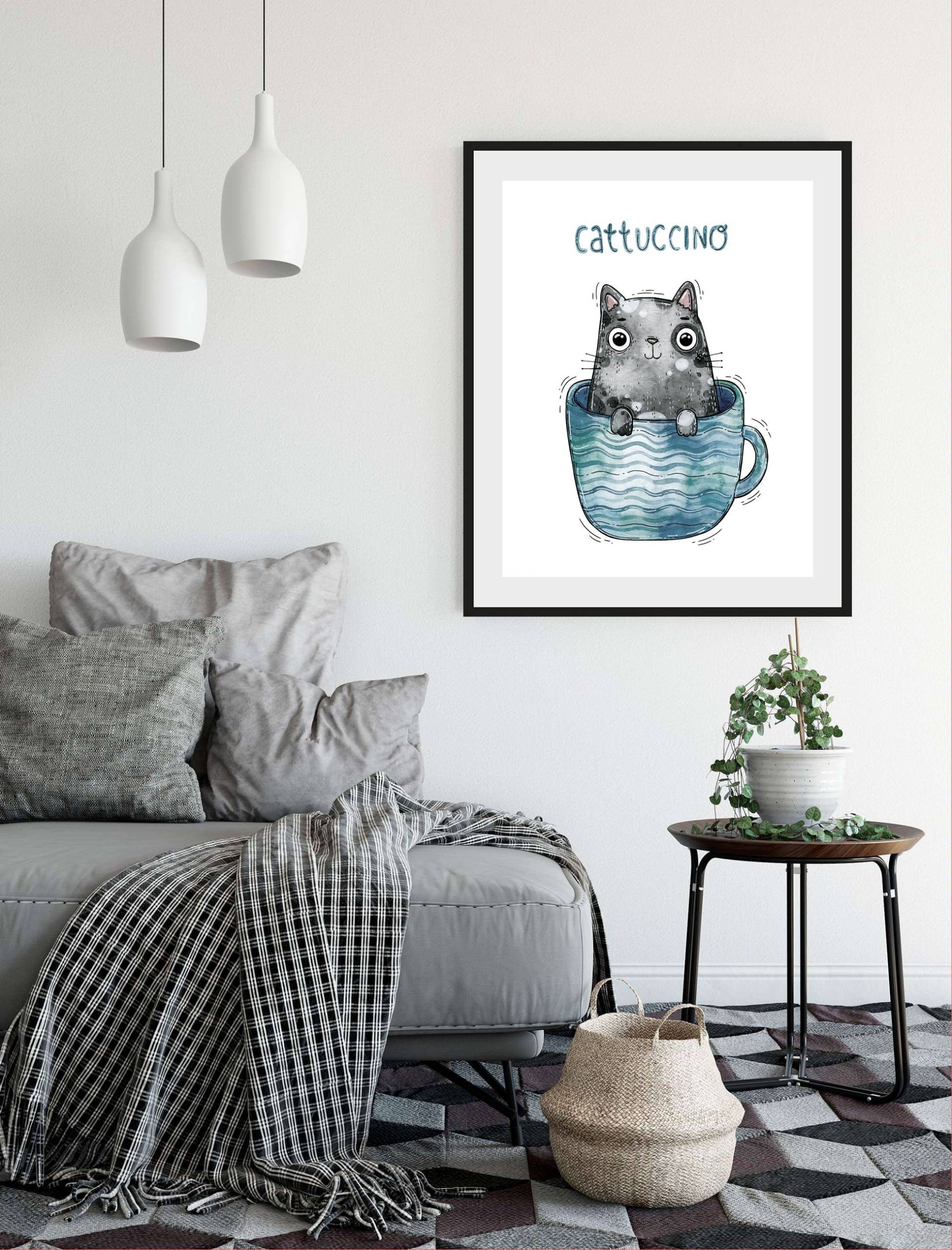 queence Bild »Cattucino«, Katze, (1 St.) von queence