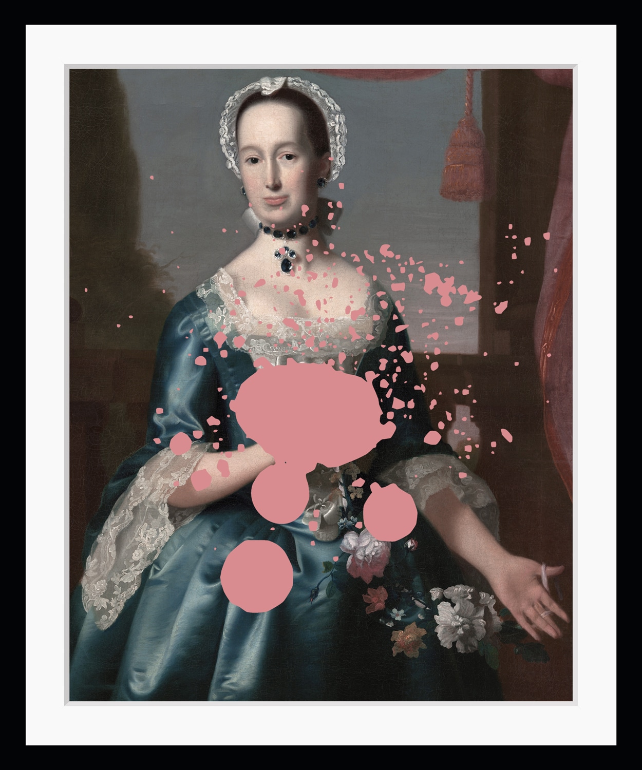 queence Bild »Clara mit Farbklecks«, Frau-Historische Persönlichkeiten-Bilder von Frauen-Kunst-Gemälde, HD Premium Poster-Druck inkl. Holzrahmen queence Bild »Clara mit Farbklecks«, Frau-Historische Persönlichkeiten-Bilder von Frauen-Kunst-Gemälde, HD Premium Poster-Druck inkl. Holzrahmen von queence