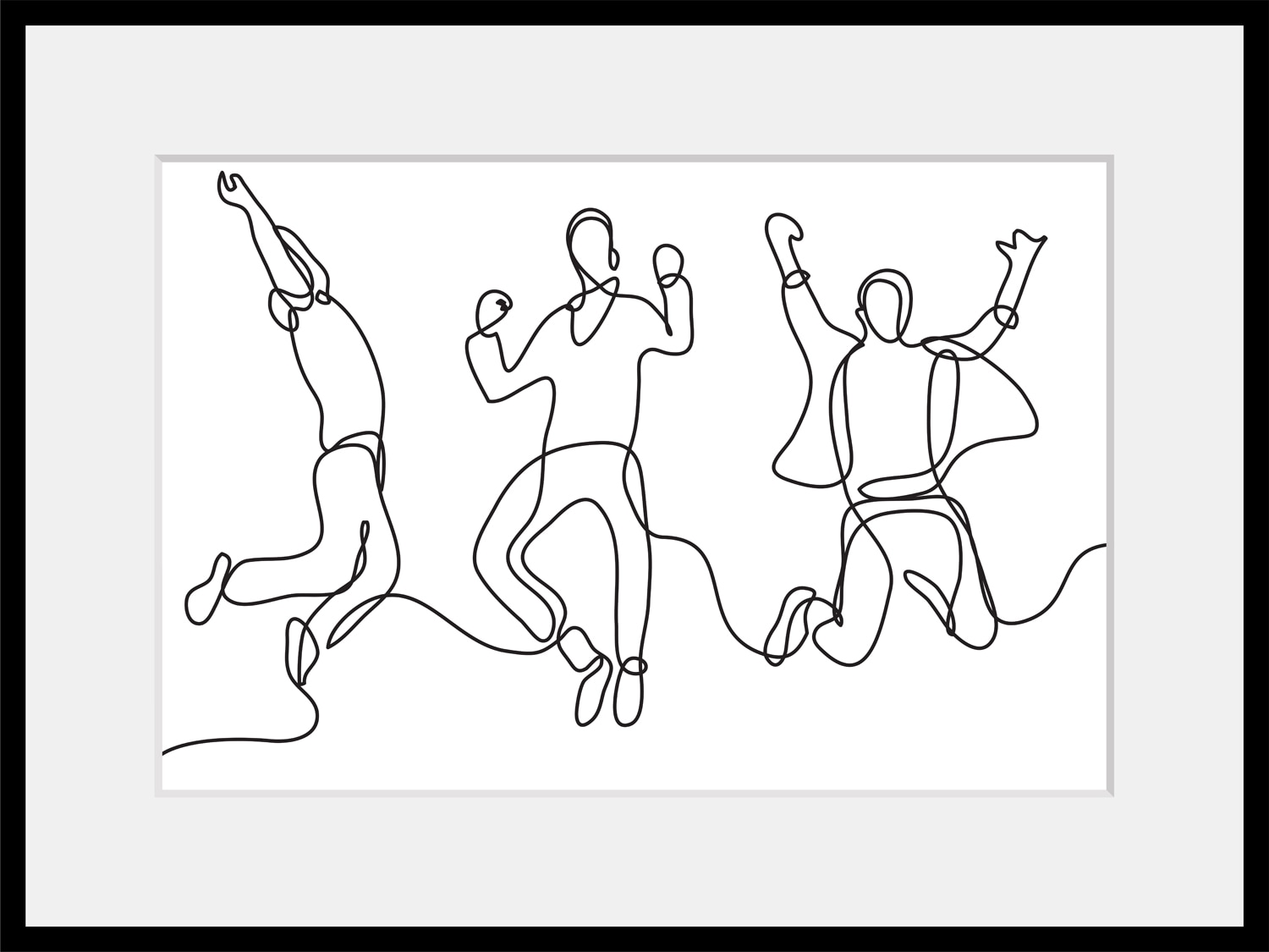 queence Bild »Dance Monkey«, Menschen, gerahmt, Musik, Spass, Tanzen queence Bild »Dance Monkey«, Menschen, gerahmt, Musik, Spass, Tanzen von queence