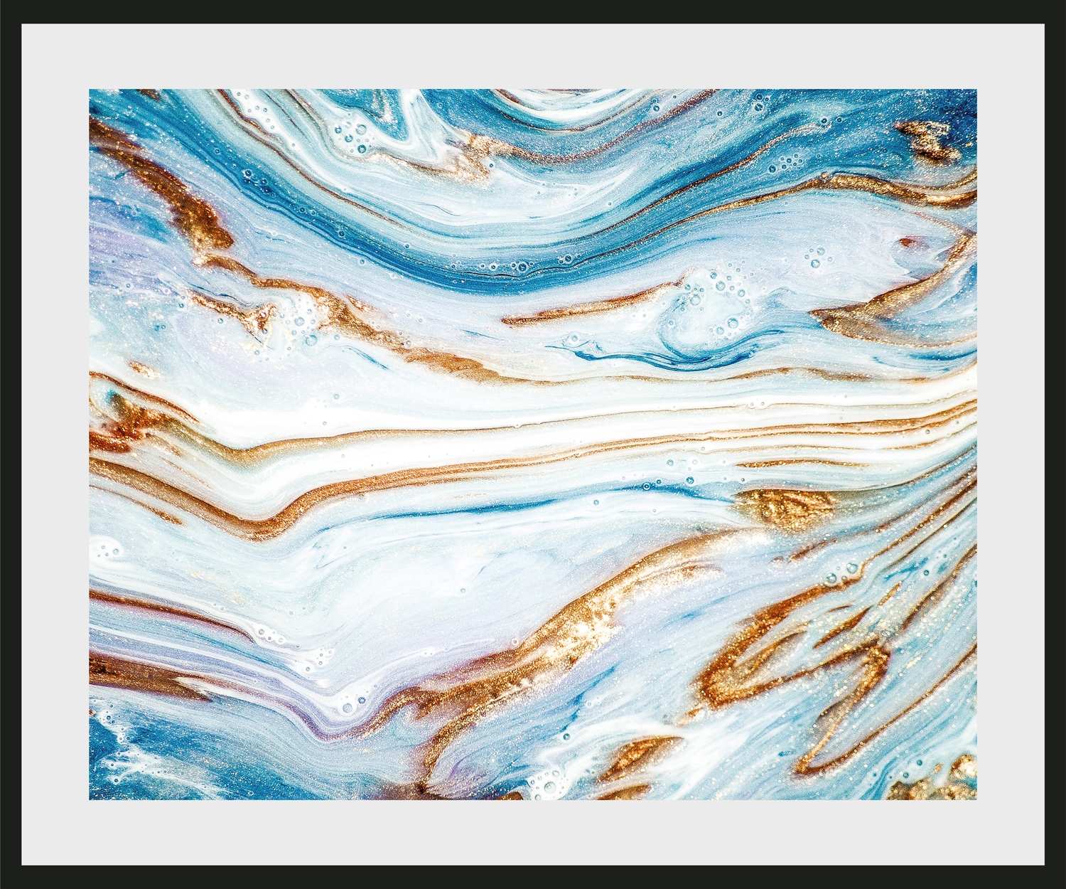 queence Bild »Eleni«, Abstrakt, Abstrakt, Marmor, gerahmt queence Bild »Eleni«, Abstrakt, Abstrakt, Marmor, gerahmt von queence