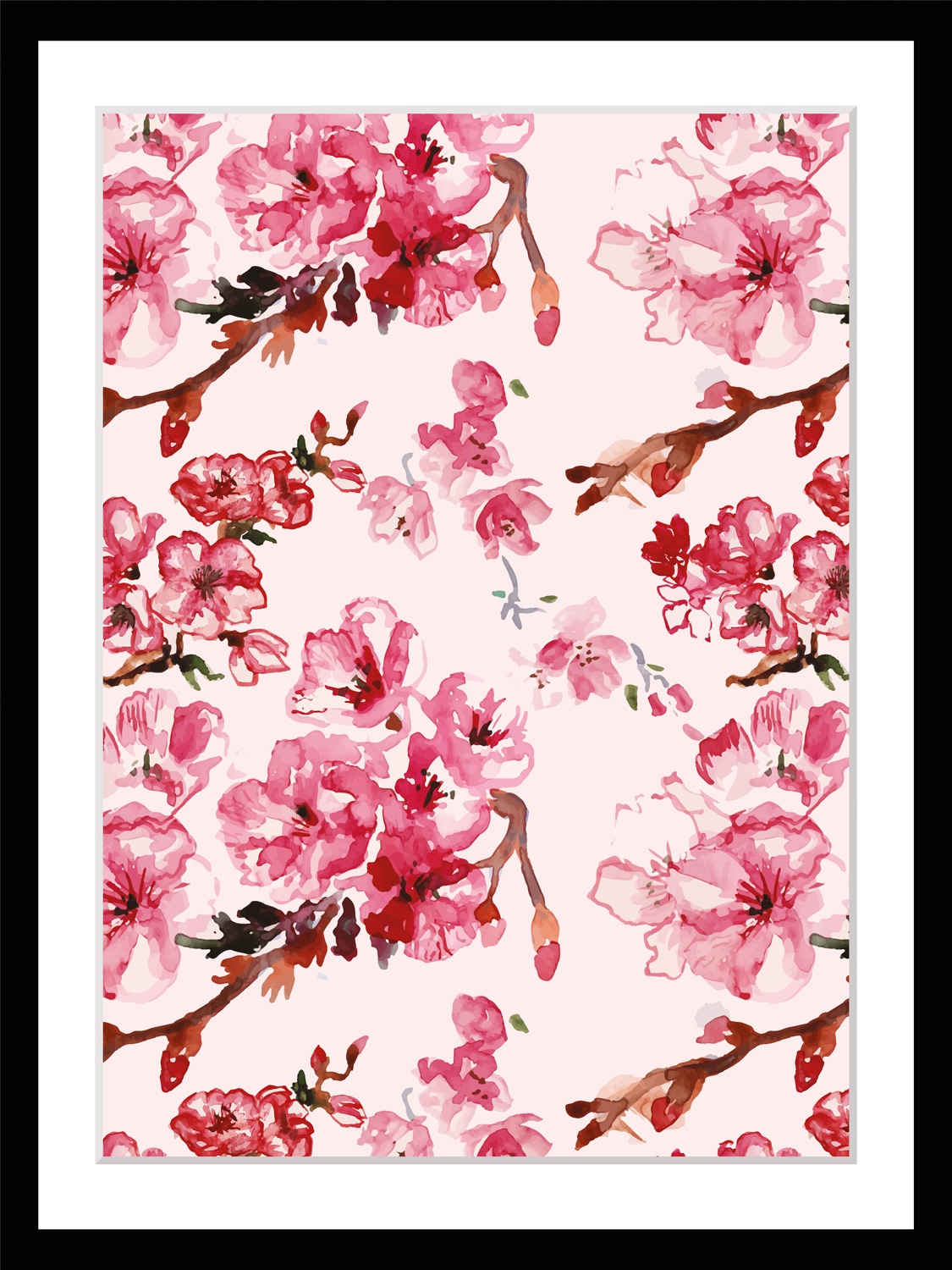 queence Bild »Ellie«, Blumen, gerahmt, Blumen queence Bild »Ellie«, Blumen, gerahmt, Blumen von queence