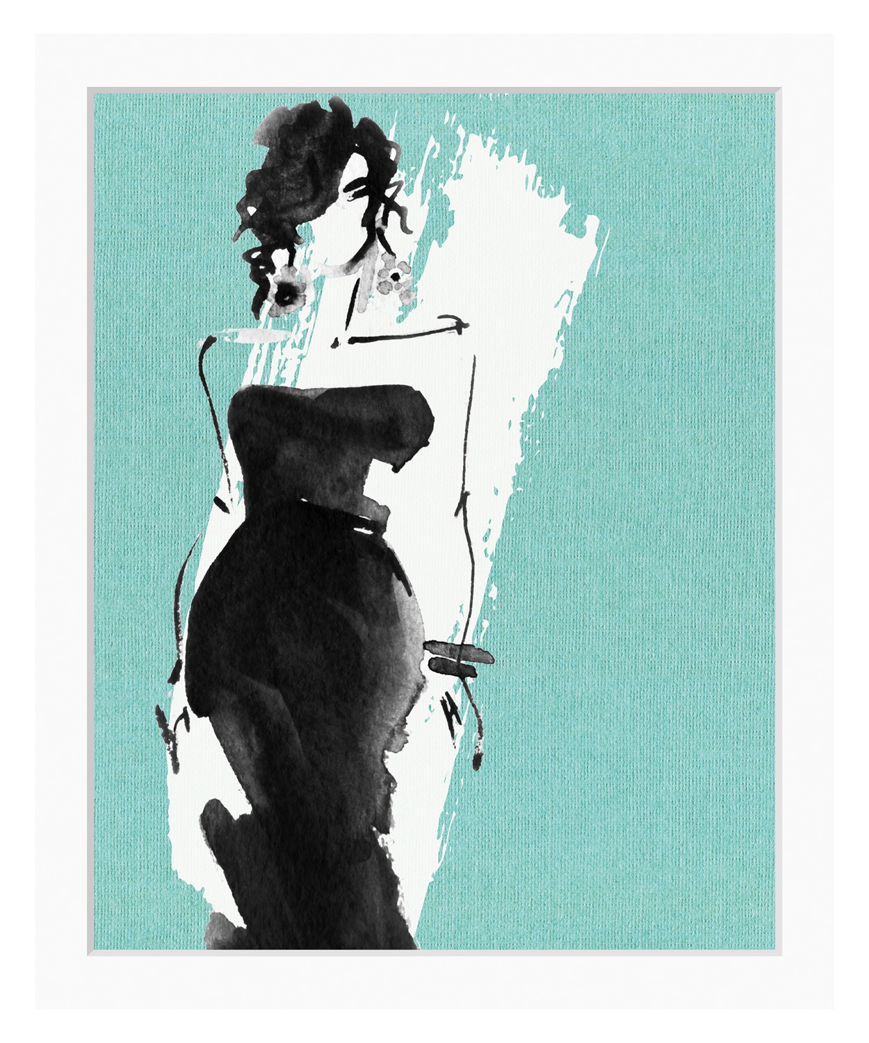 queence Bild »Ira«, Frau, Abstrakt, Frau, gerahmt queence Bild »Ira«, Frau, Abstrakt, Frau, gerahmt von queence
