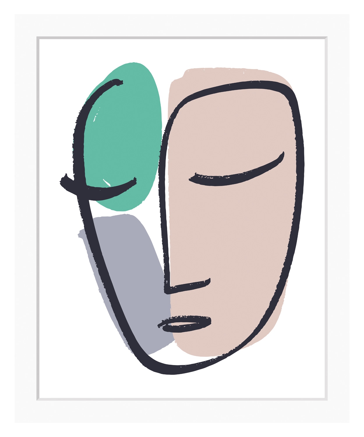 queence Bild »Jil«, Frau, Abstrakt, gerahmt, Frau queence Bild »Jil«, Frau, Abstrakt, gerahmt, Frau von queence