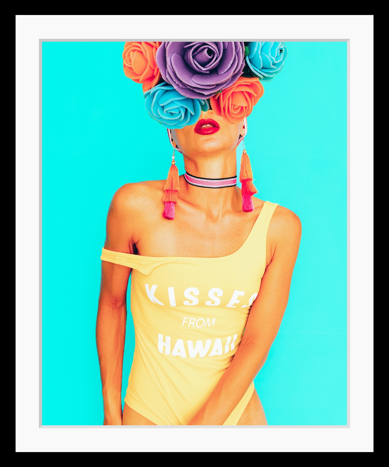 queence Bild »Lilli«, HD Premium Poster-Druck inkl. Holzrahmen queence Bild »Lilli«, HD Premium Poster-Druck inkl. Holzrahmen von queence