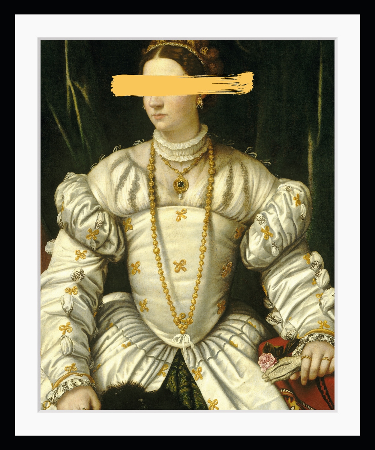 queence Bild »Lydia mit Farbklecks«, Frau-Historische Persönlichkeiten-Bilder von Frauen-Kunst-Gemälde, HD Premium Poster-Druck inkl. Holzrahmen queence Bild »Lydia mit Farbklecks«, Frau-Historische Persönlichkeiten-Bilder von Frauen-Kunst-Gemälde, HD Premium Poster-Druck inkl. Holzrahmen von queence