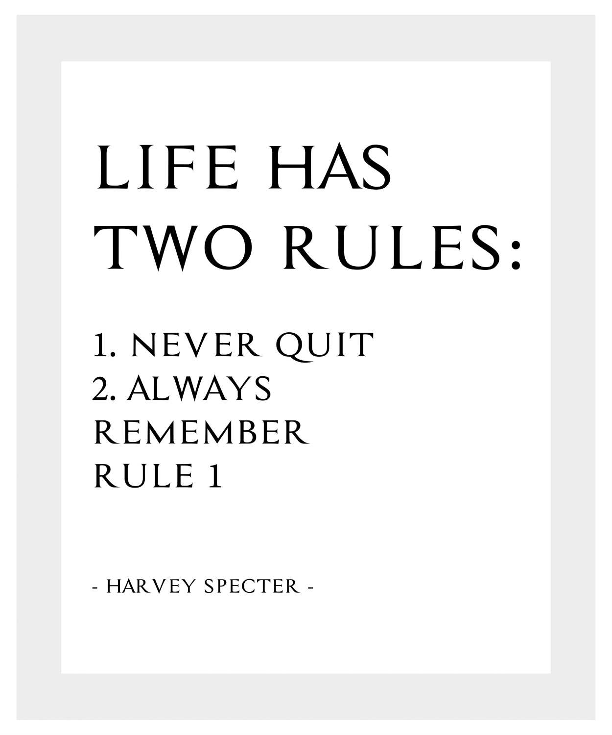 queence Bild »Never Quit«, Sprüche & Texte, Spruch, gerahmt queence Bild »Never Quit«, Sprüche & Texte, Spruch, gerahmt von queence