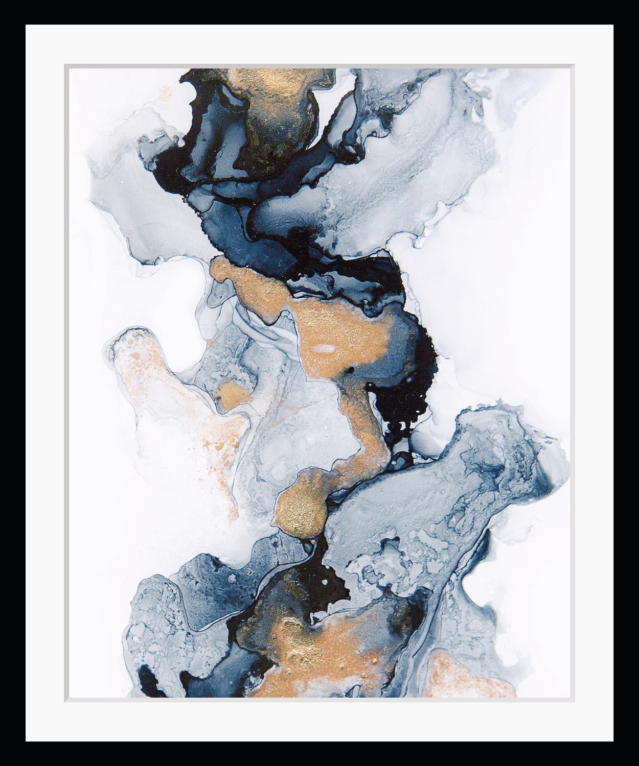 queence Bild »Wlad«, Abstrakt-Stein-Spa-Spirituelle Bilder, HD Premium Poster-Druck inkl. Holzrahmen queence Bild »Wlad«, Abstrakt-Stein-Spa-Spirituelle Bilder, HD Premium Poster-Druck inkl. Holzrahmen von queence