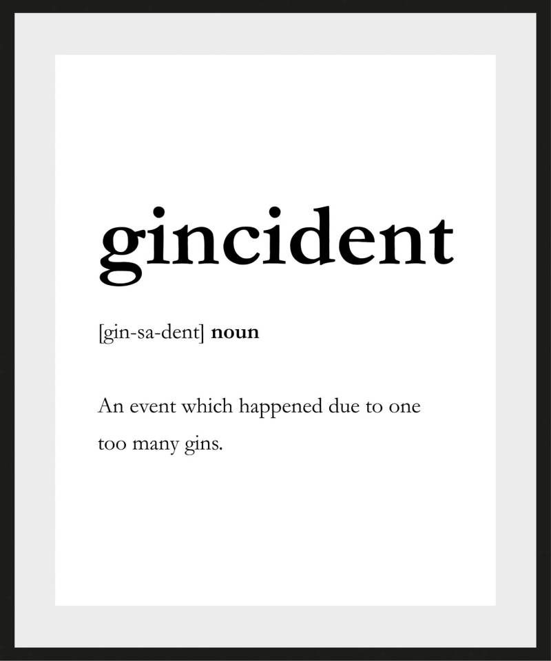 queence Bild »gincident«, (1 St.) von queence