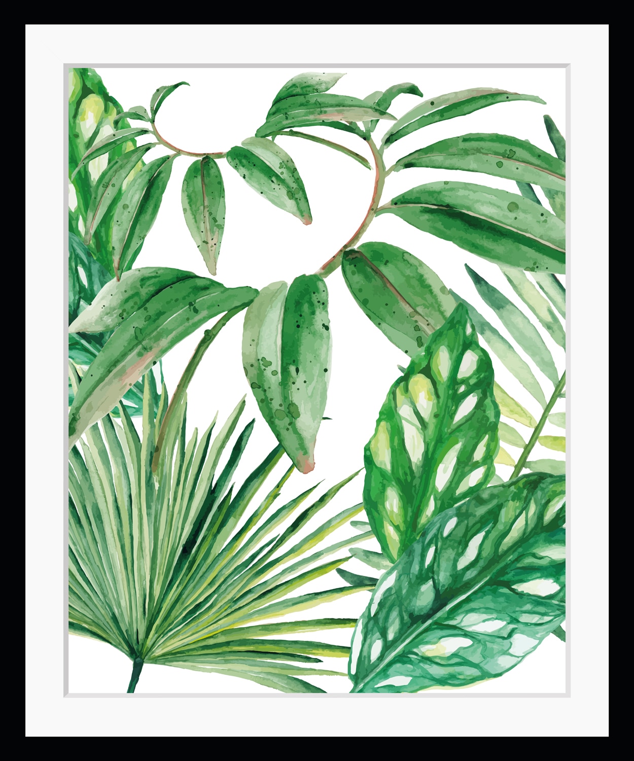 queence Bild »Stechpalmen«, Blätter-Pflanzen-Pflanzenbilder-Kunst, HD Premium Poster-Druck inkl. Holzrahmen queence Bild »Stechpalmen«, Blätter-Pflanzen-Pflanzenbilder-Kunst, HD Premium Poster-Druck inkl. Holzrahmen von queence