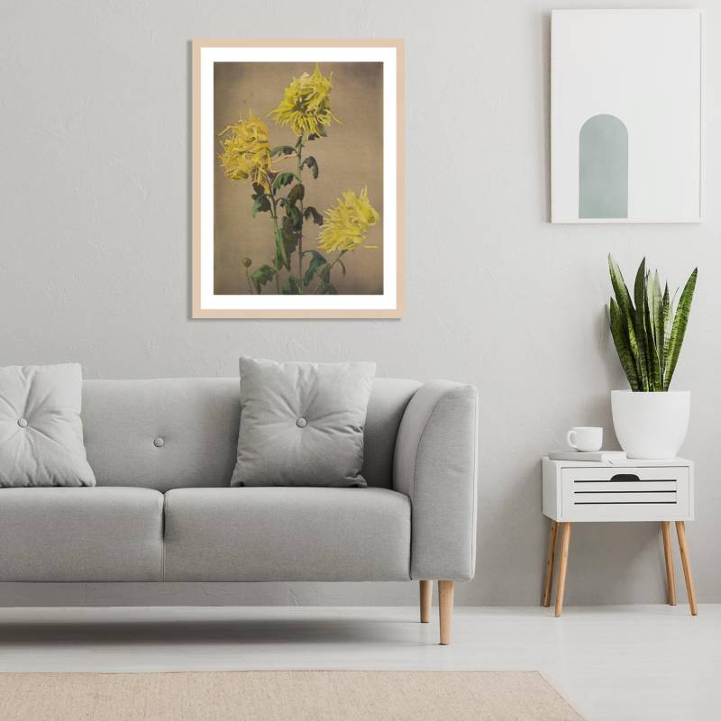 queence Bild mit Rahmen »Hannah«, Blumen-Pflanzen, Premium Poster mit Naturholzrahmen, Handarbeit aus Deutschland queence Bild mit Rahmen »Hannah«, Blumen-Pflanzen, Premium Poster mit Naturholzrahmen, Handarbeit aus Deutschland von queence