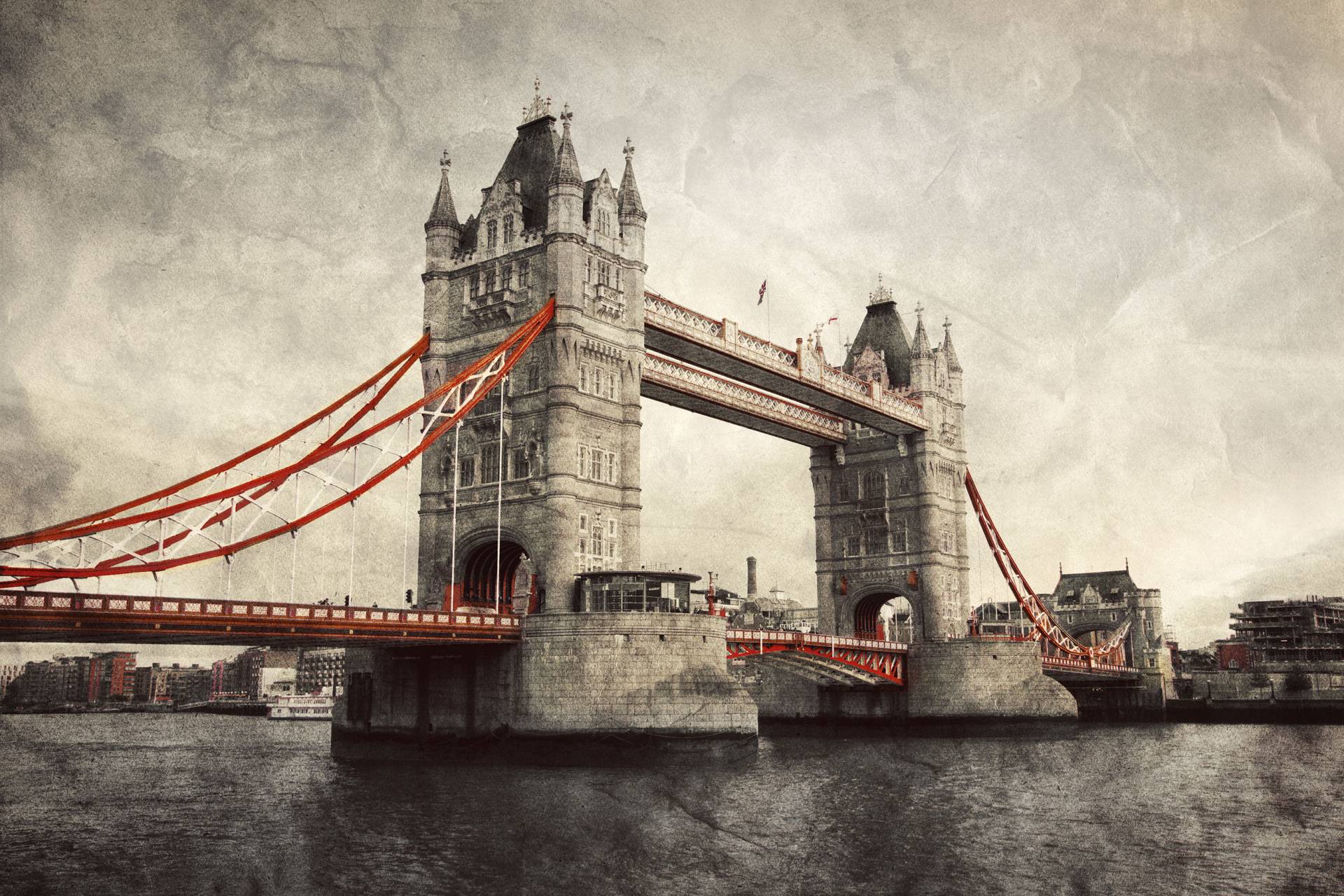 queence Leinwandbild »Tower Bridge« von queence