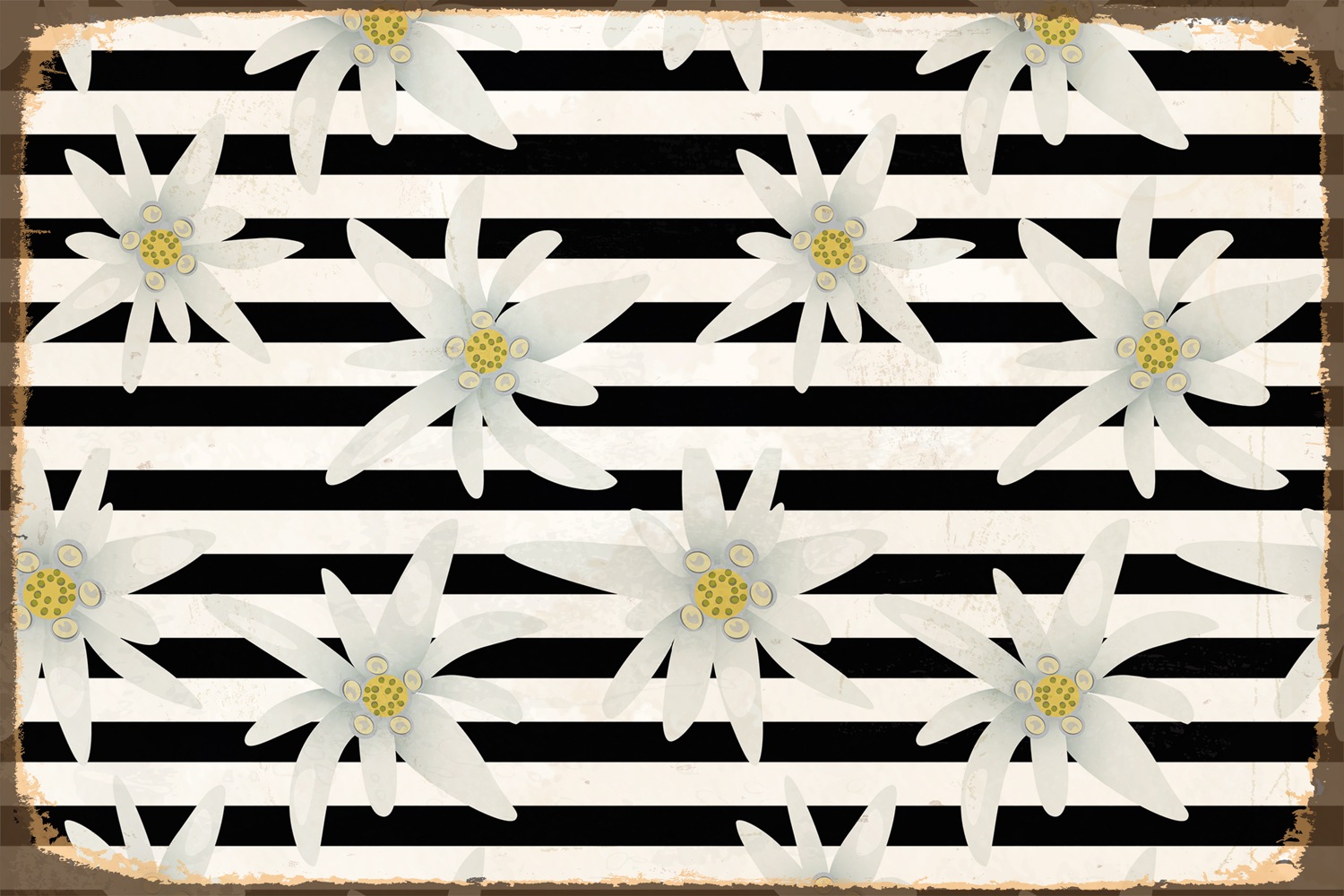 queence Metallbild »Flower Power«, Blumen, Schweiz, Stahlschilder, Ski queence Metallbild »Flower Power«, Blumen, Schweiz, Stahlschilder, Ski von queence
