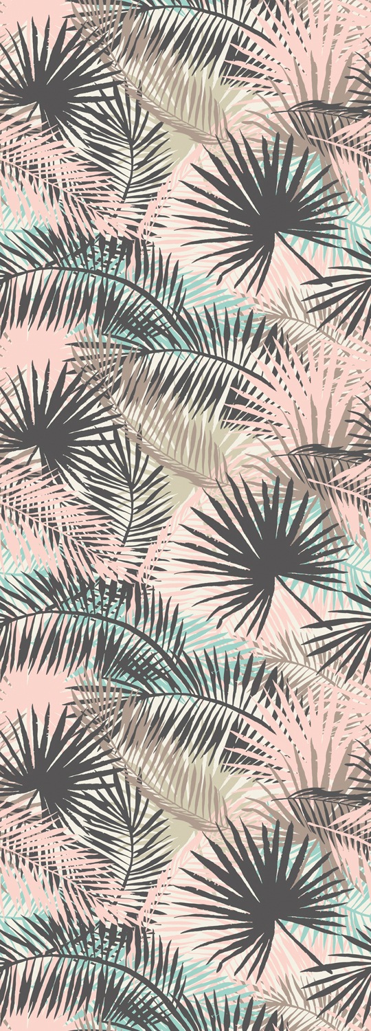 queence Vinyltapete »Yado«, bedruckt-Motiv-botanisch-floral-gemustert-natürlich, 90x250cm, selbstklebend, kinderleichte Anbringung, Sticker queence Vinyltapete »Yado«, bedruckt-Motiv-botanisch-floral-gemustert-natürlich, 90x250cm, selbstklebend, kinderleichte Anbringung, Sticker von queence