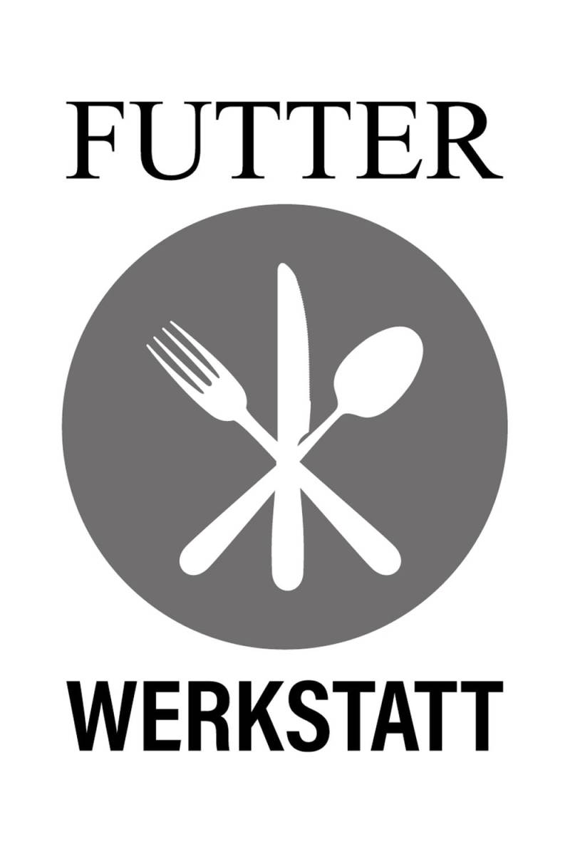 queence Wanddekoobjekt »FUTTER WERKSTATT«, Stahlschild, Blechschild, Spruch, Witzig, Wanddeko, retro, 20x30cm von queence