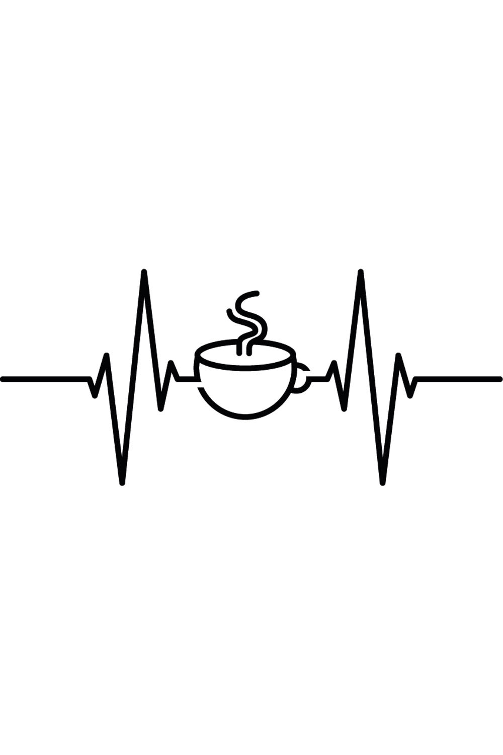 queence Wanddekoobjekt »Kaffee«, Blechschild, Stahlschild, schwarz, weiss, minimalistisch von queence