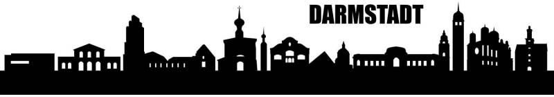 queence Wandtattoo »Darmstadt Skyline«, (1 St.) von queence