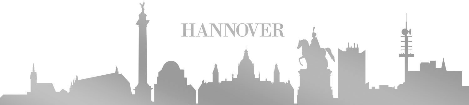 queence Wandtattoo »Hannover Skyline«, (1 St.) von queence