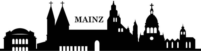 queence Wandtattoo »Mainz Skyline«, (1 St.) von queence