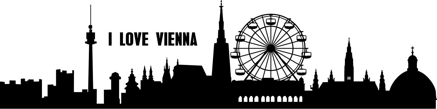 queence Wandtattoo »Vienna Skyline«, (1 St.) von queence