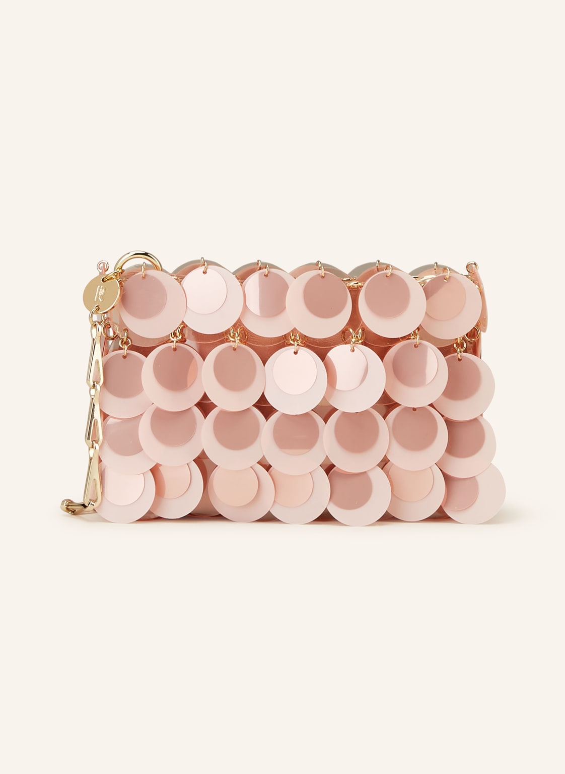Rabanne Handtasche Sparkle Nano rosa Rabanne Handtasche Sparkle Nano rosa von rabanne