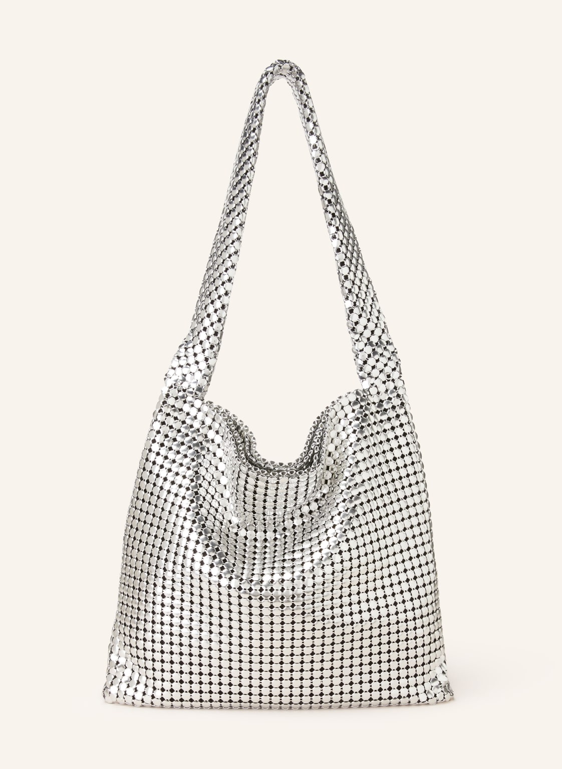 Rabanne Schultertasche Pixel silber von rabanne