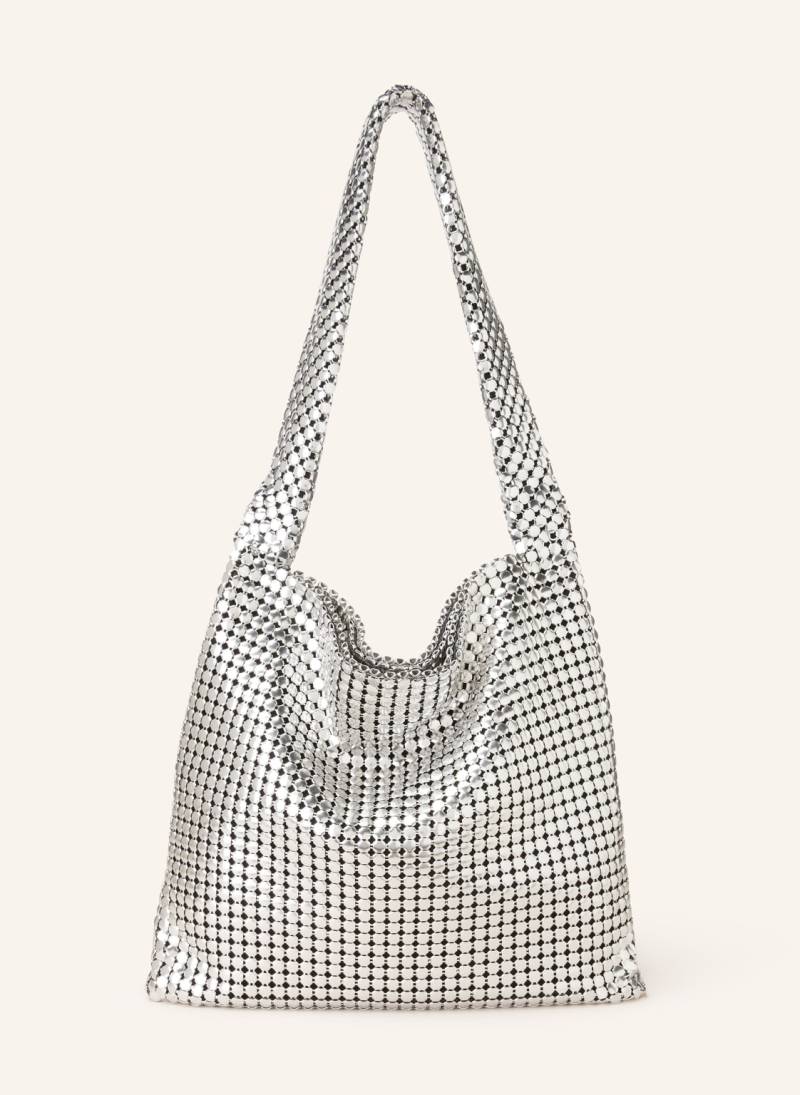 Rabanne Schultertasche Pixel silber von rabanne