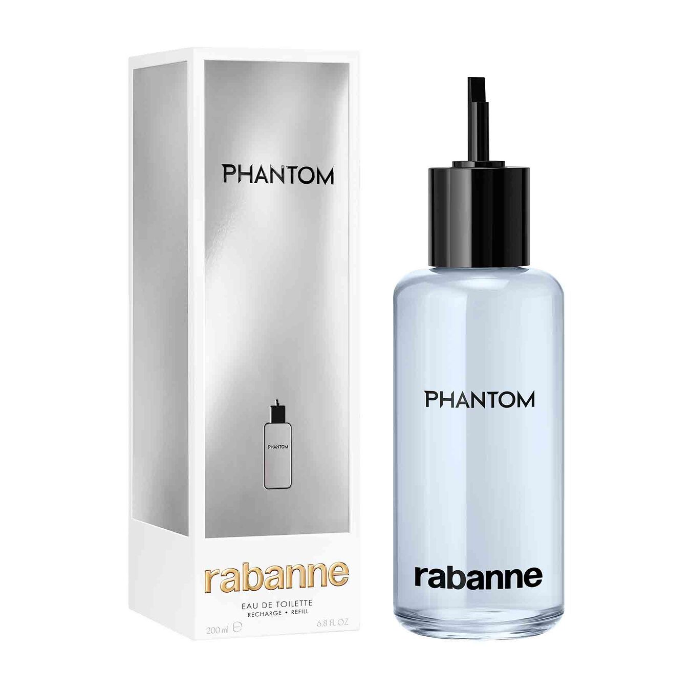 rabanne Phantom Eau de Toilette Refill 200ml Herren von rabanne