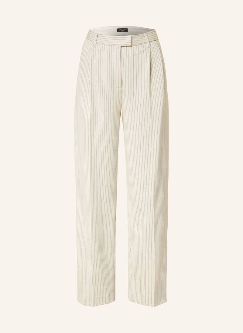 Rag & Bone Marlenehose Marianne Aus Jersey weiss von rag & bone