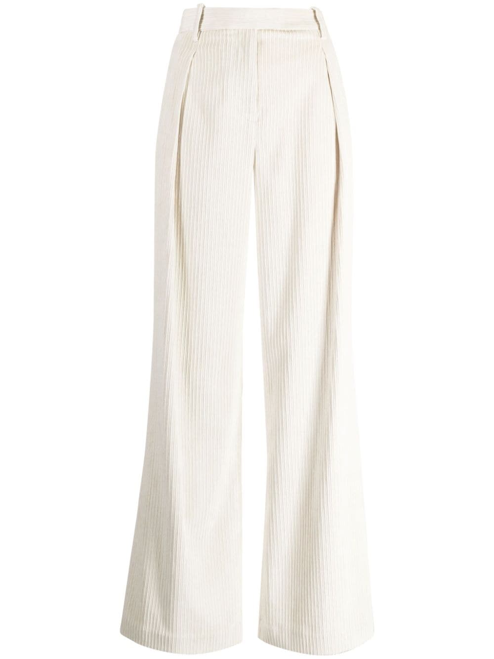 rag & bone Bennett wide-leg trousers - White von rag & bone