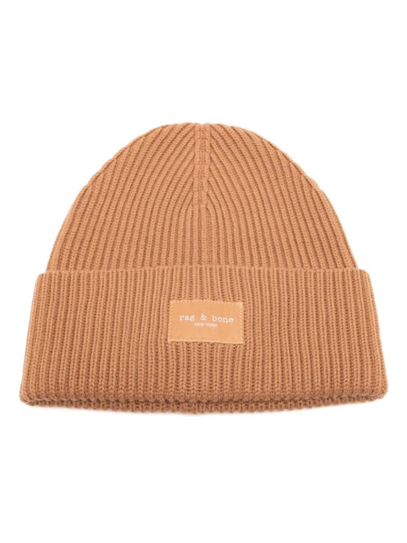 rag & bone Blake beanie - Brown von rag & bone