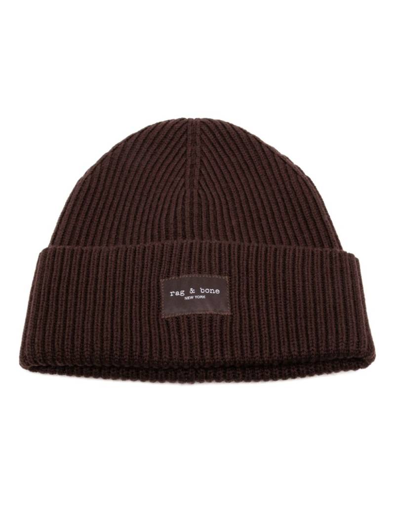 rag & bone Blake beanie - Brown von rag & bone