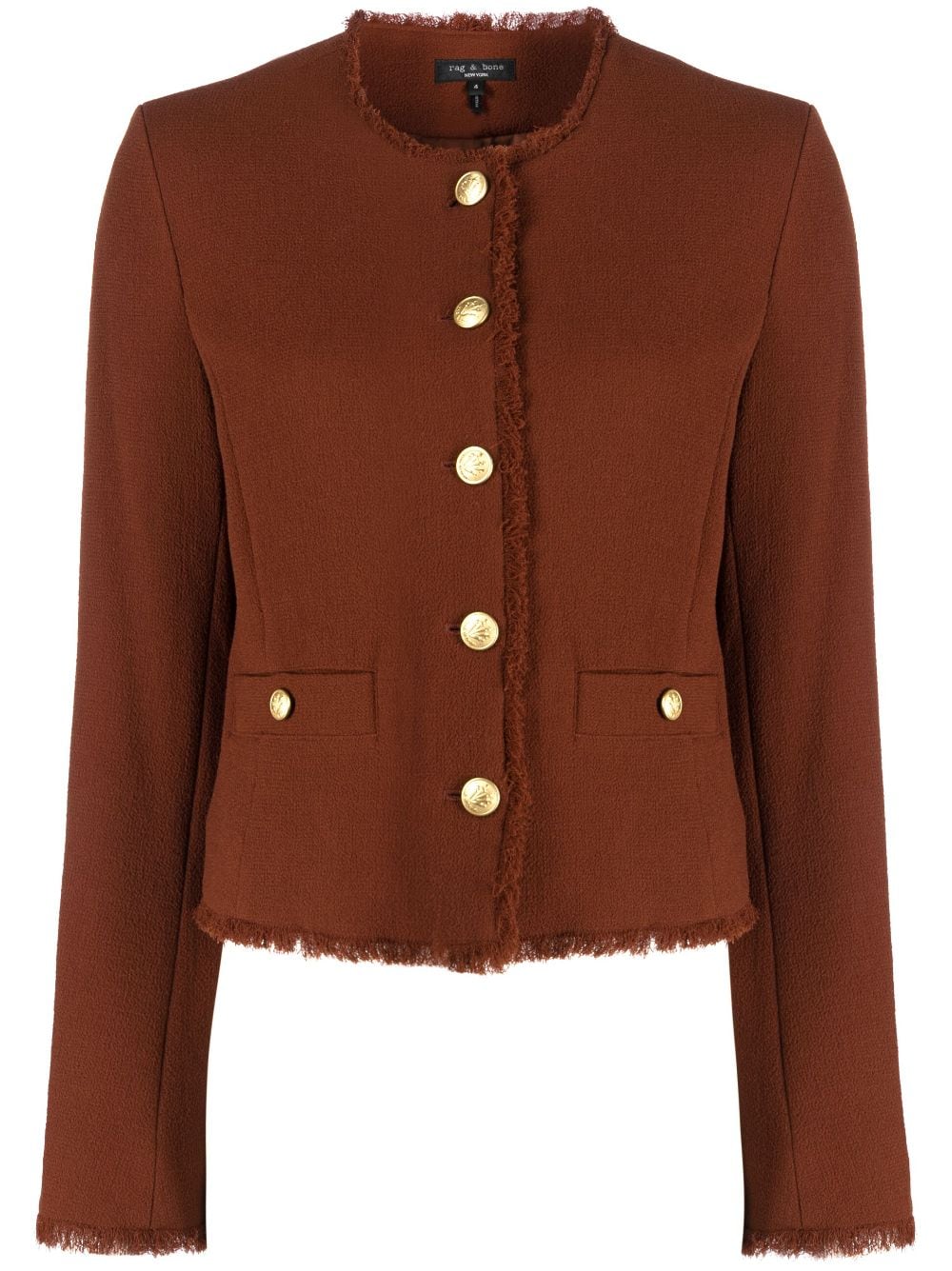 rag & bone Carmen wool jacket - Brown von rag & bone