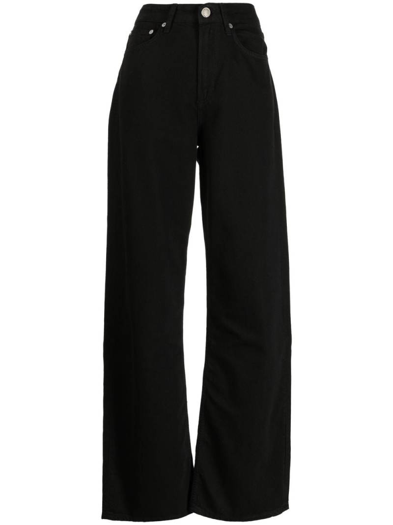 rag & bone Logan wide-leg trousers - Black von rag & bone