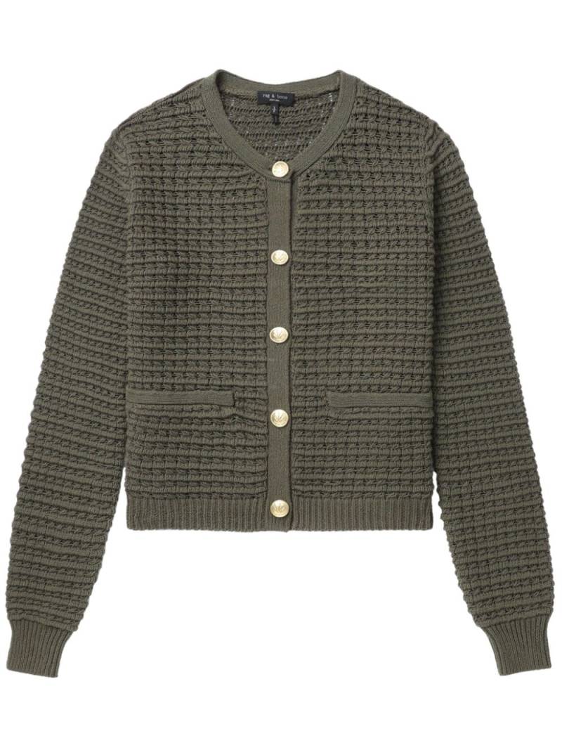 rag & bone Marlee cardigan - Green von rag & bone