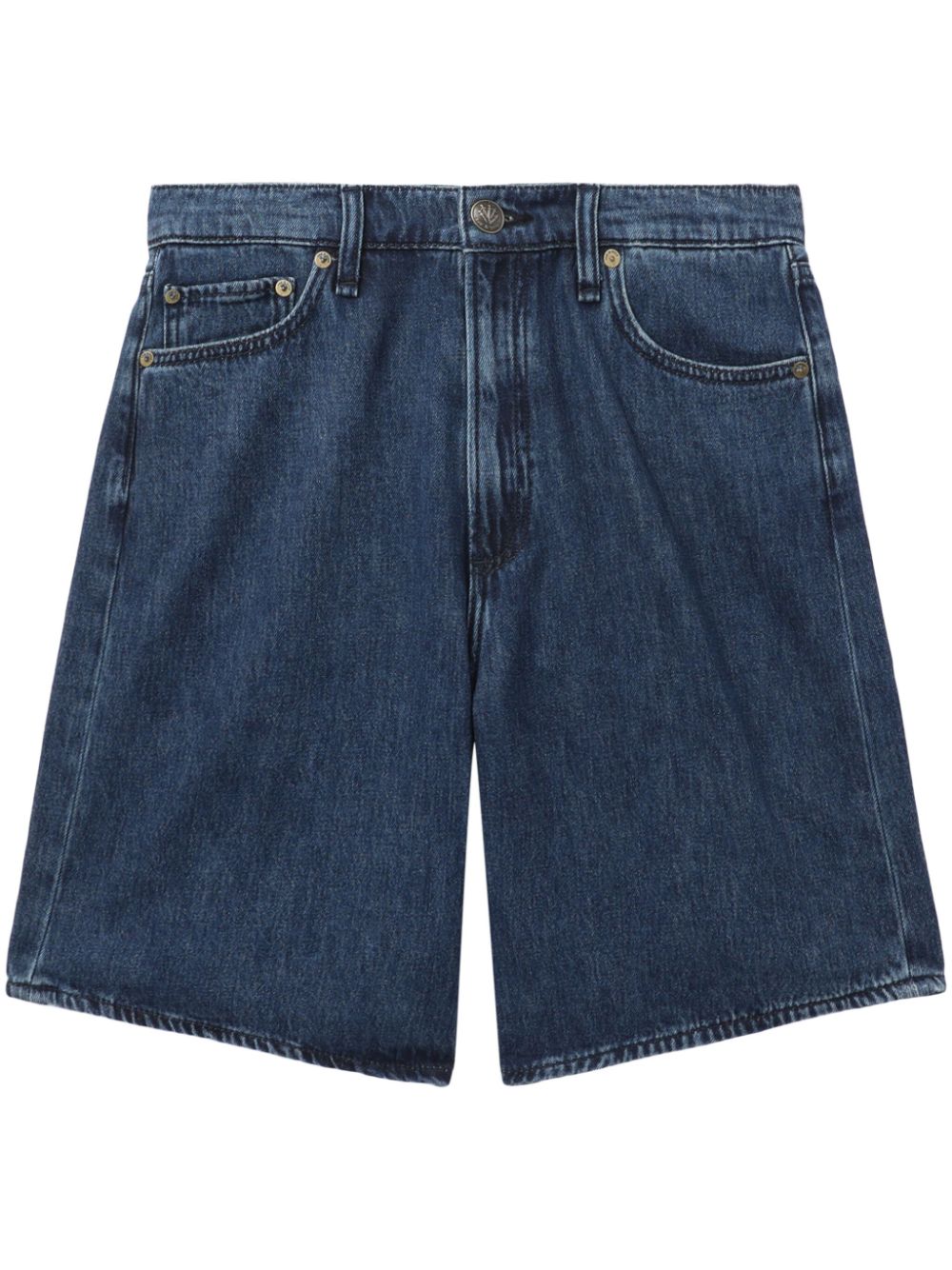 rag & bone Mckenna denim shorts - Blue von rag & bone