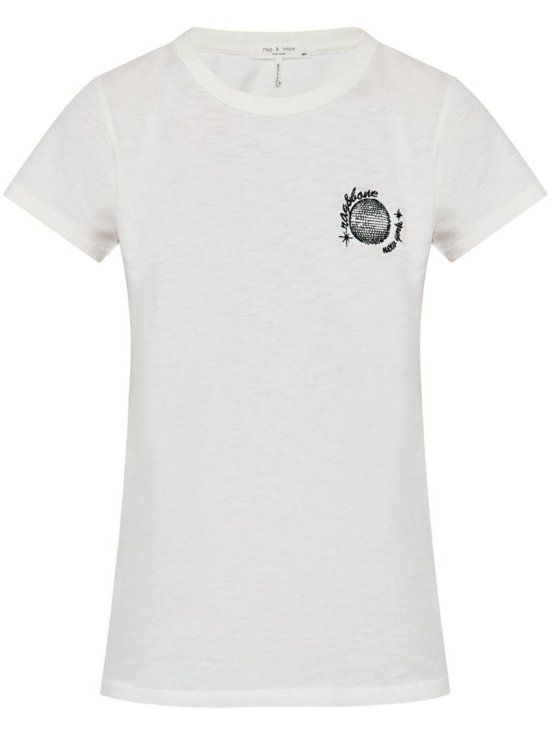 rag & bone Multi T-shirt - White von rag & bone