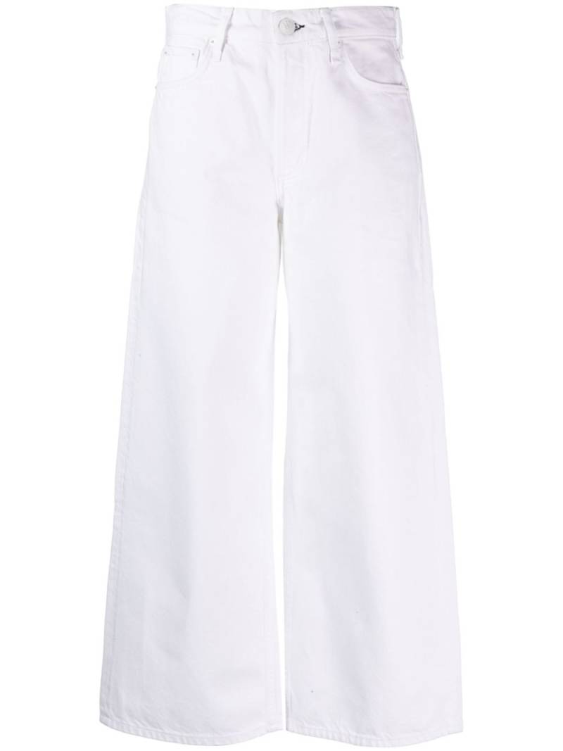 rag & bone cropped wide-leg jeans - White von rag & bone