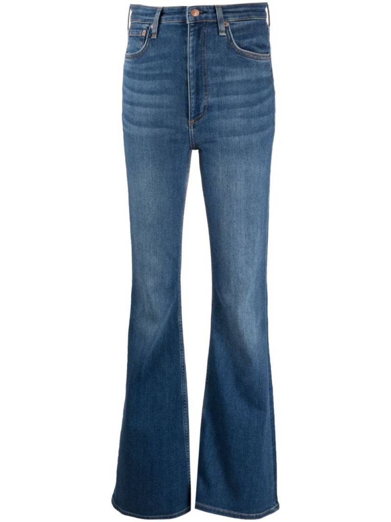 rag & bone high-rise flared jeans - Blue von rag & bone