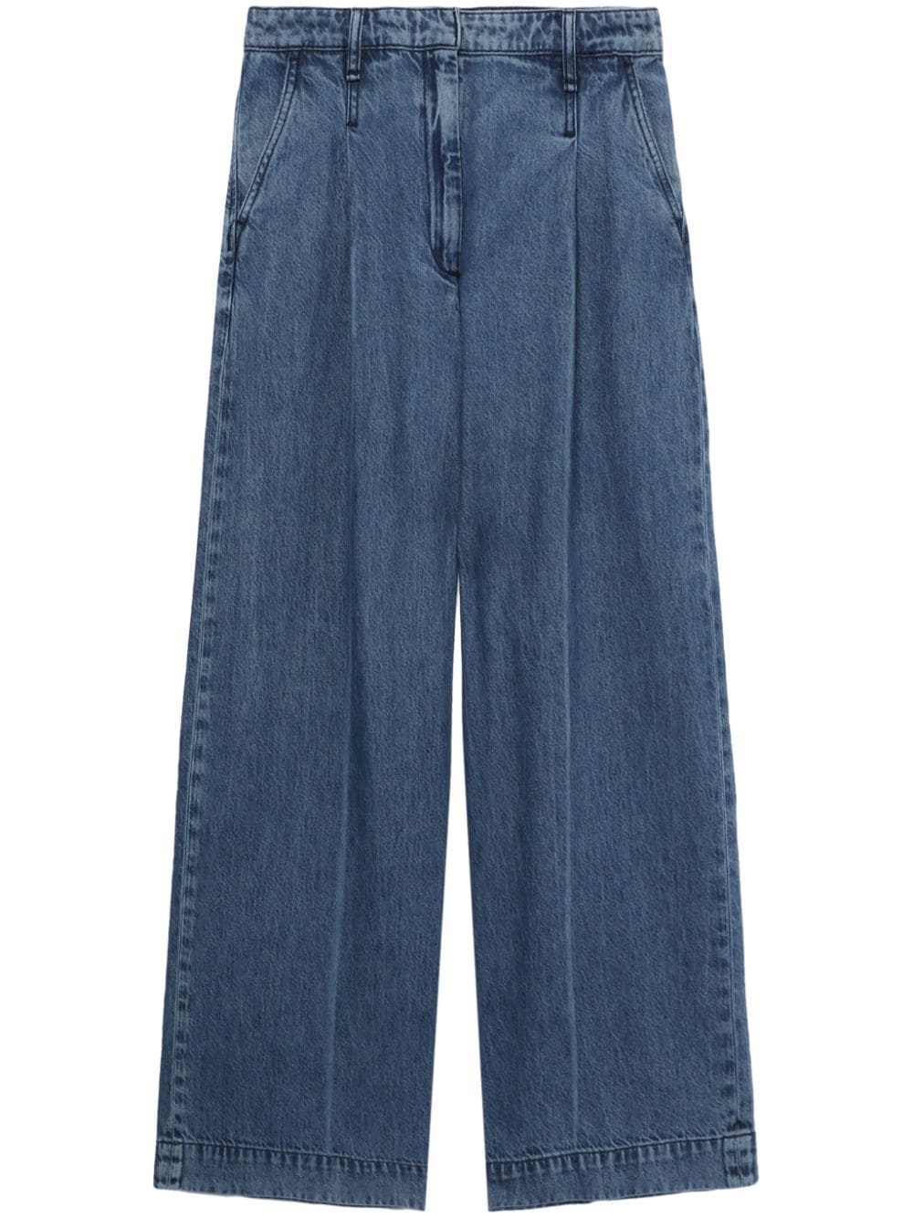 rag & bone high-rise wide-leg jeans - Blue von rag & bone