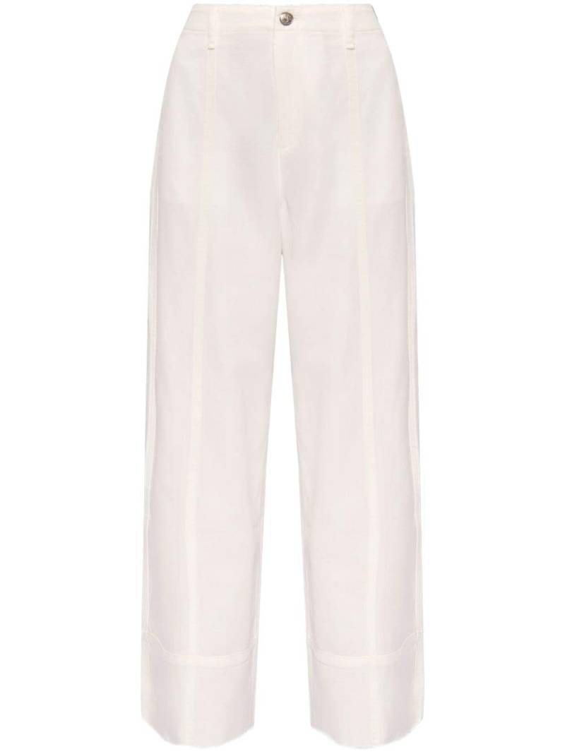 rag & bone high-rise wide-leg jeans - White von rag & bone