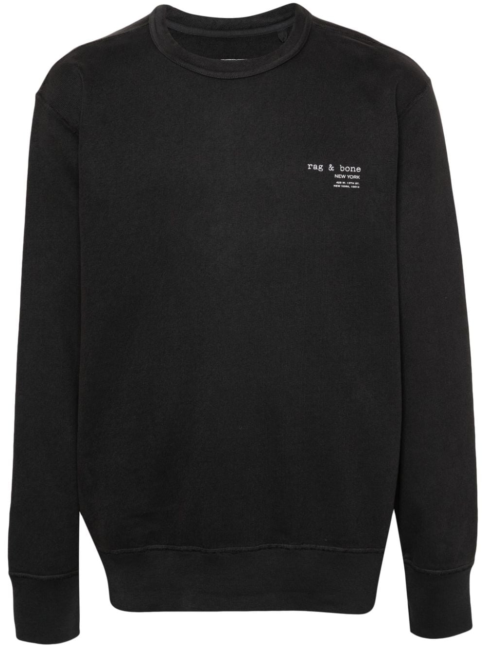 rag & bone logo-print sweatshirt - Black von rag & bone