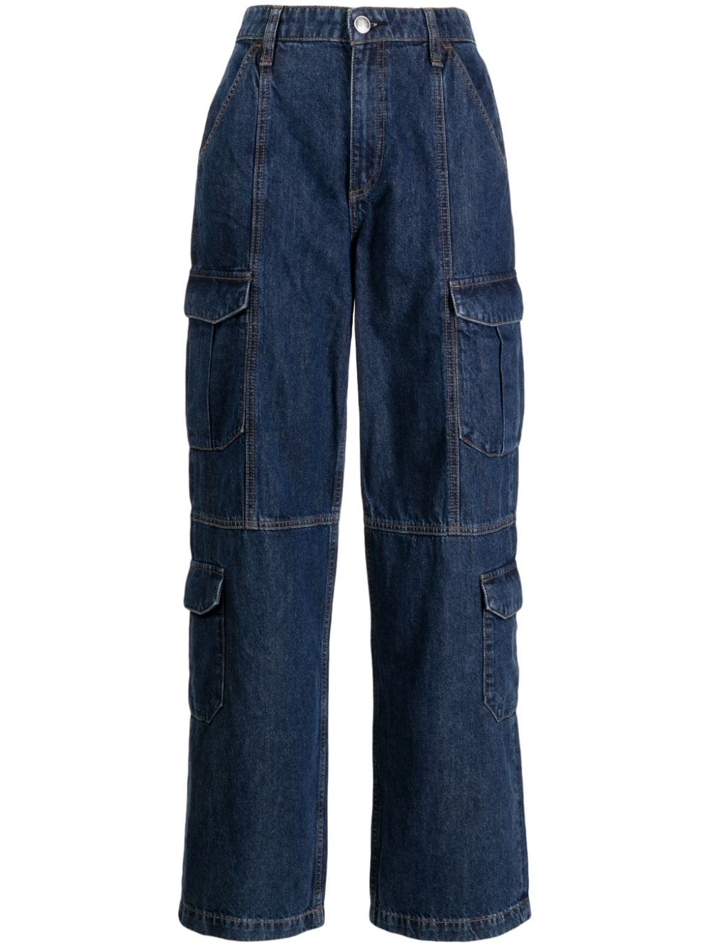 rag & bone mid-rise cargo jeans - Blue von rag & bone