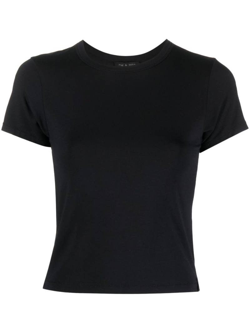 rag & bone short-sleeve modal T-shirt - Black von rag & bone