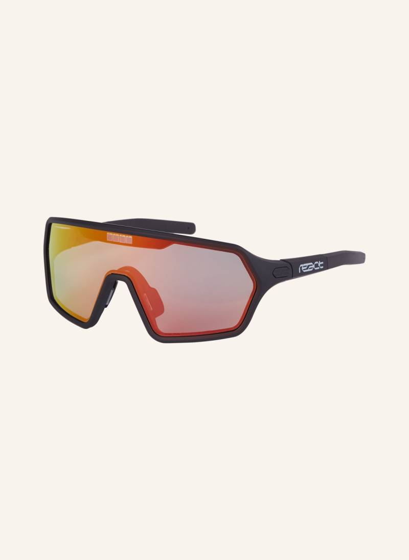 React Multisportbrille Rev schwarz von react