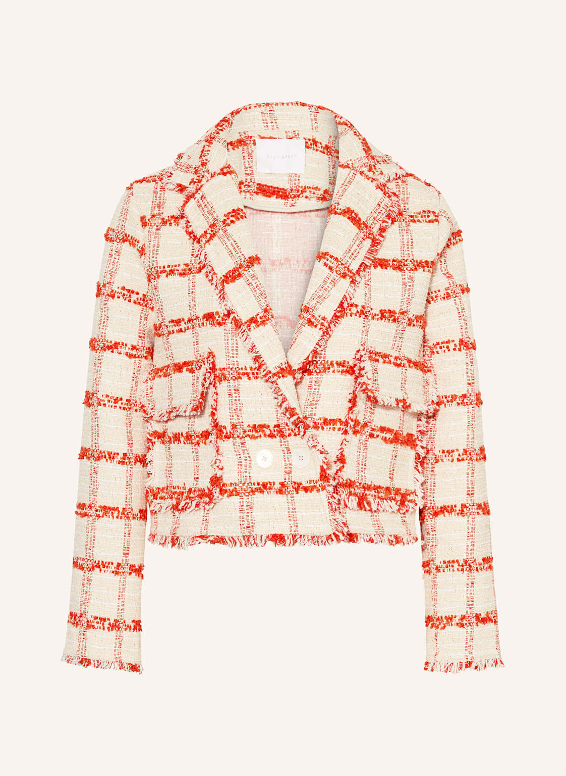 Rich & Royal Bouclé-Blazer rot Rich & Royal Bouclé-Blazer rot von Rich & Royal