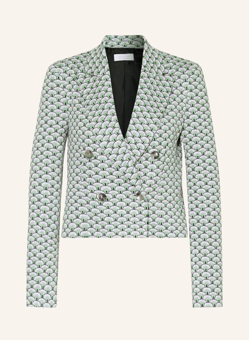 Rich&Royal Cropped-Blazer Aus Jersey gruen von rich&royal