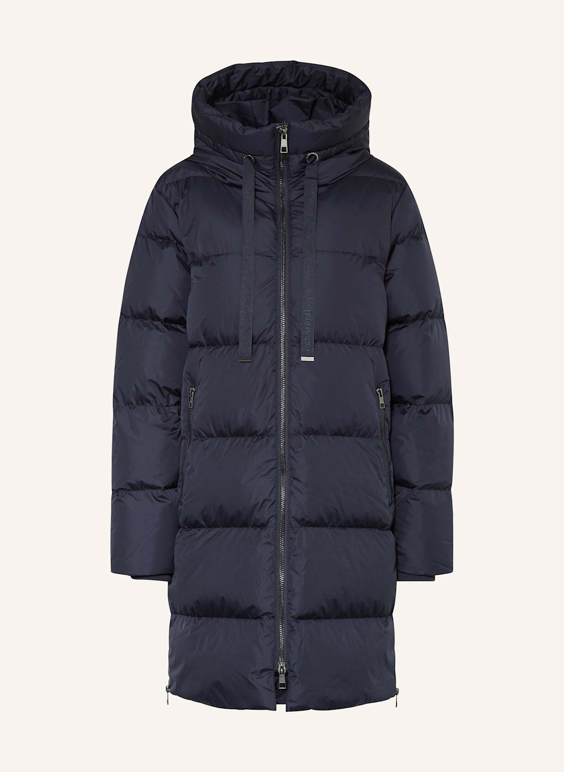 Rich&Royal Daunenmantel Big Puffer blau von rich&royal